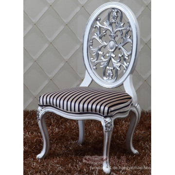 Neues Design oval zurück barocke Massivholz Esszimmer Stuhl